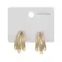 Aretes Estilo Occidental Aguja de Plata S925 Miniso