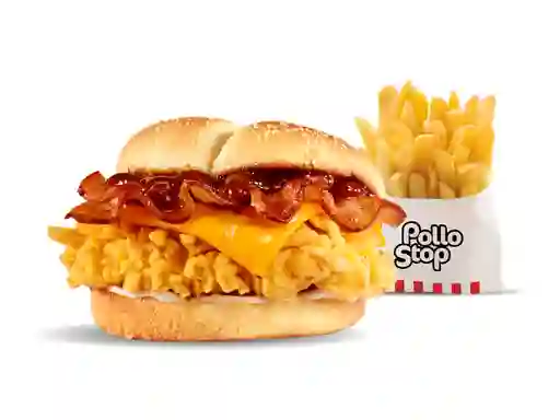 Dúo stopper + papas fritas