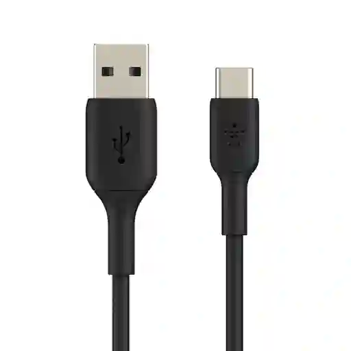 Belkin Cable Usb-A Usb-C Pvc Negro 2 m