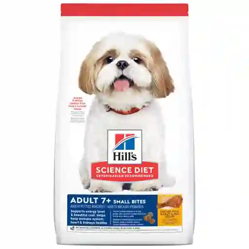 Hills Science Diet Alimento para Perro Senior Sabor Pollo y Cebada 