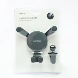 Miniso Soporte Para Celular de Auto Gris