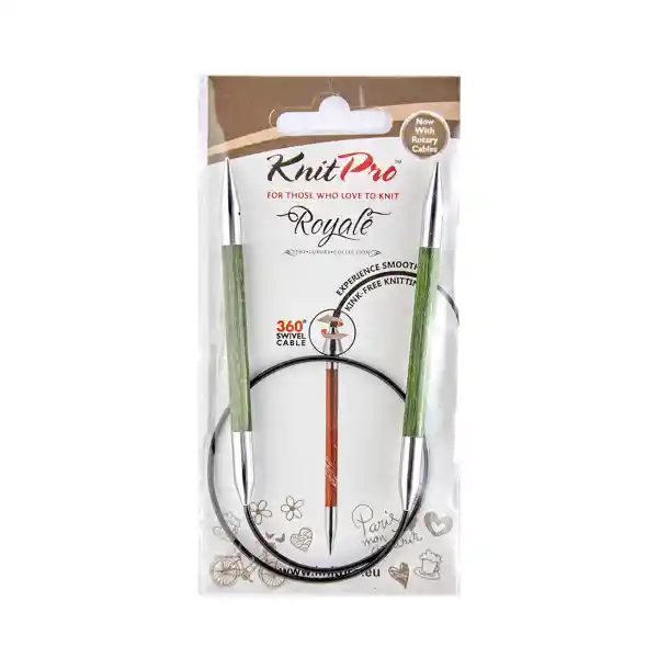 Palillo Circular Royale 6.00 Mm Knit Pro 1 U