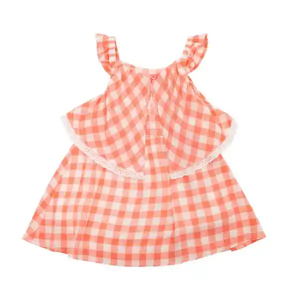 Vestido Bebe Niña Rosado Pillin 4 a