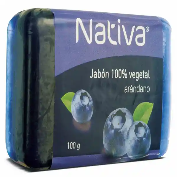 Nativa Jabón Vegetal Arándano