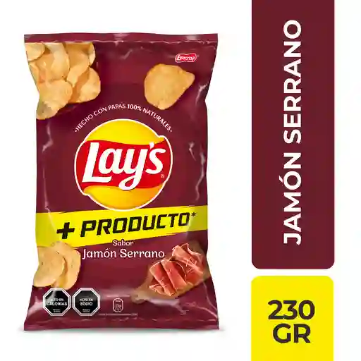 Papas fritas Lays meditarraneas jamón