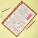 Block Planificador Semanal y Mensual 21 x 31 cm Casaideas