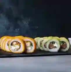 Roll Flameado Salmon Kani