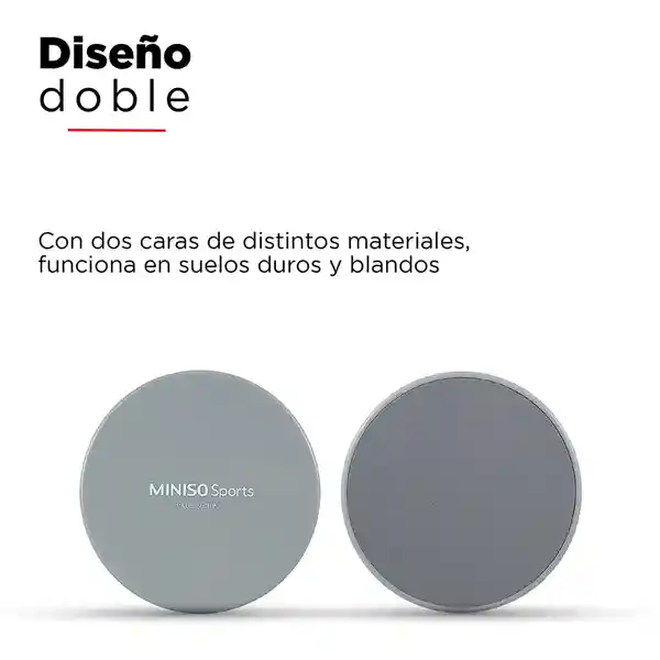 Discos Deslizantes Sports Miniso