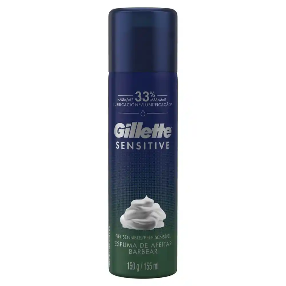 Gillette Espuma de Afeitar Sensitive 