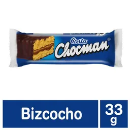 Chocman Bizcocho Relleno de Manjar