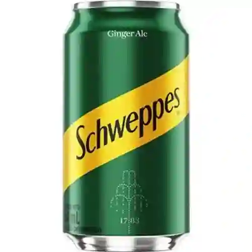 Schweppes Ginger Ale Lata 350 Cc