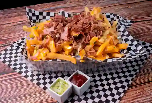 Papas Fritas Bastón con Tocino