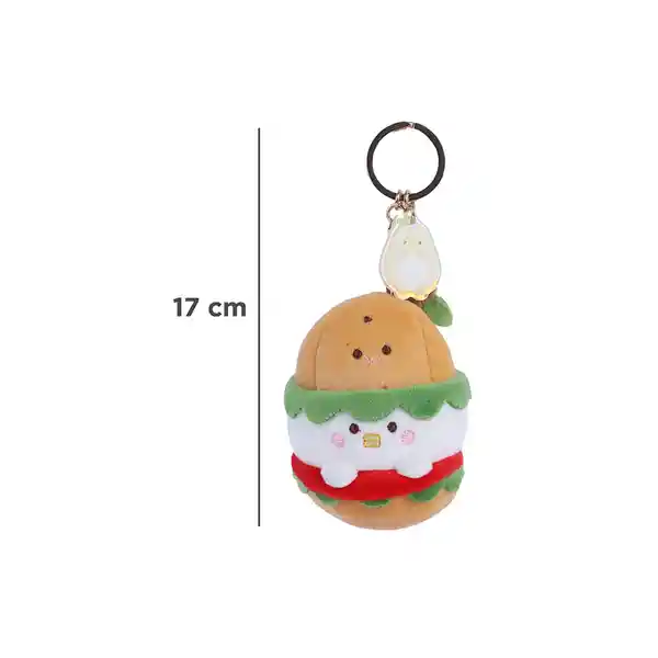 Llavero Colgante Hamburguesa de Pera Yummy Yummy Series Miniso