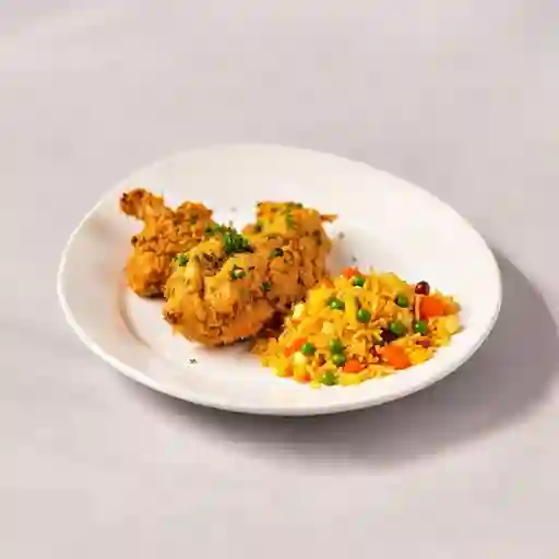 Diente de Dragón Ave con Arroz Chaufán