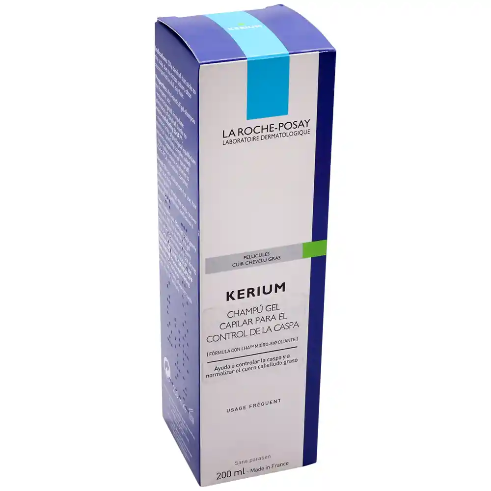 La Roche-Posay Kerium Champú Caspa Grasa