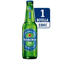 Heineken Cerveza 0.0 Pura Malta Lager sin Alcohol