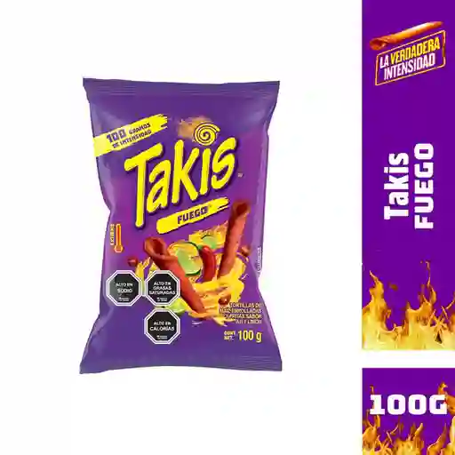 Takis Tortilla de Maíz Enrollada Fuego