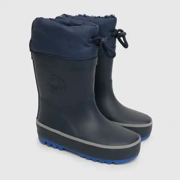 Botas Cm Boy Azul No. 22 450308 Colloky