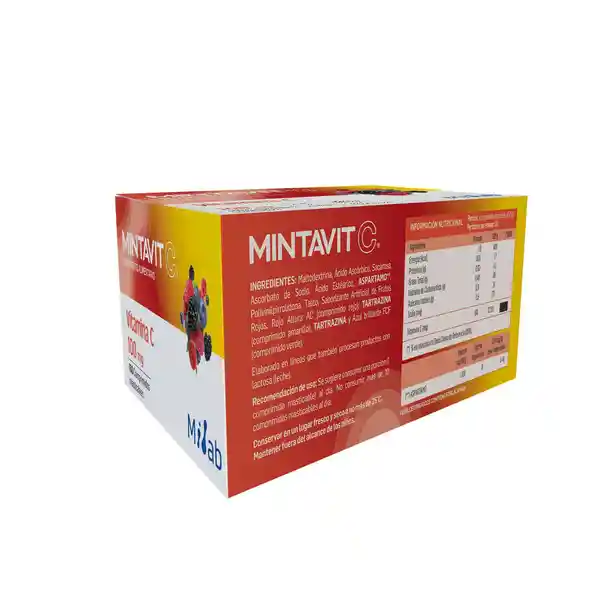 Milab Suplemento Alimenticio Mintavit C