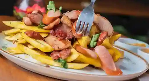 Salchipapas Medianas