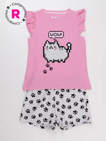 Harvest Pijama CC Algmoda Girl Fucsia 4 V26