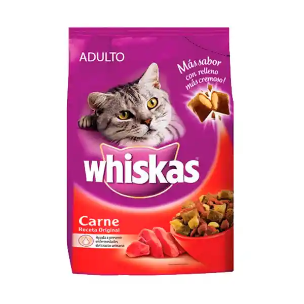 Whiskas Alimento Para Gato Adulto Sabor Carne