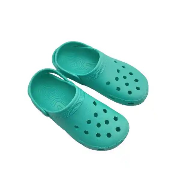 Zapatos Suecos Niña Menta Talla L