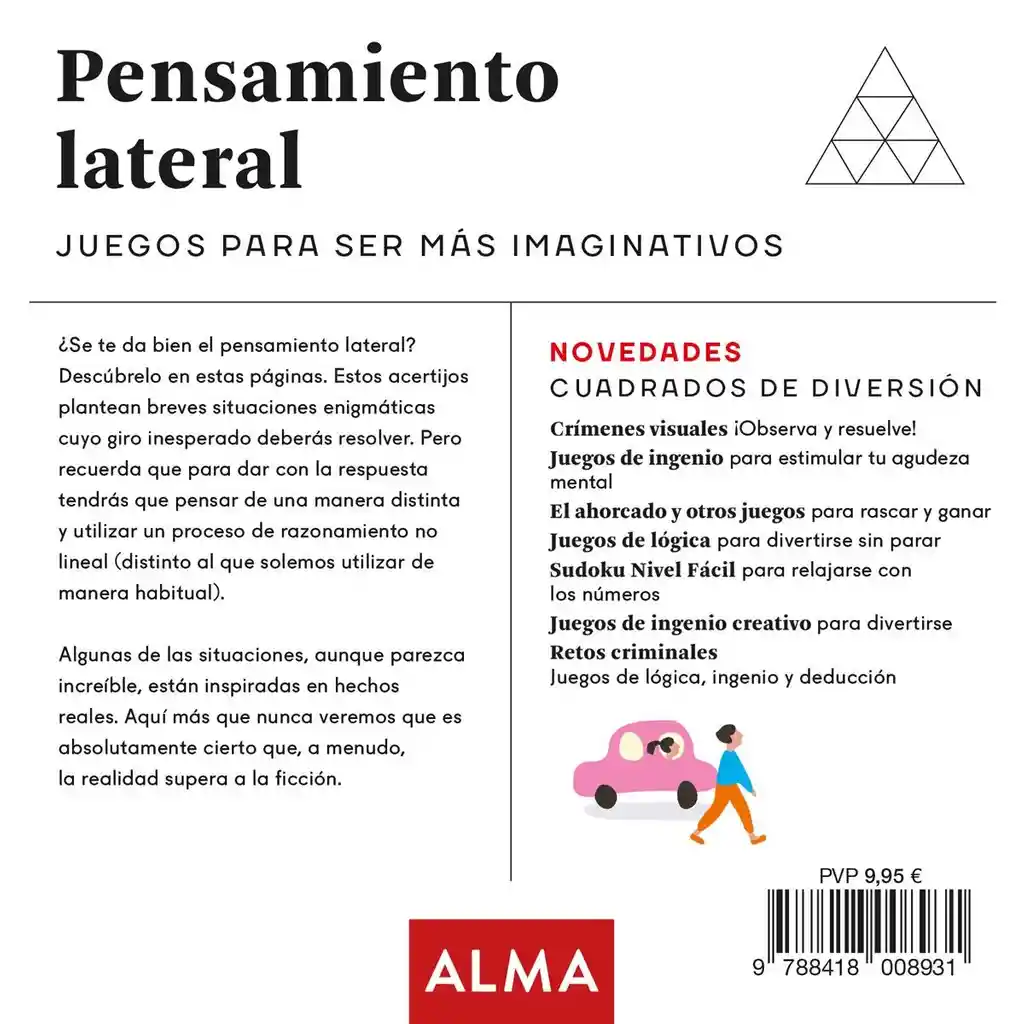 Pensamiento Lateral Juegos Para Ser Más Imaginativo - Alma