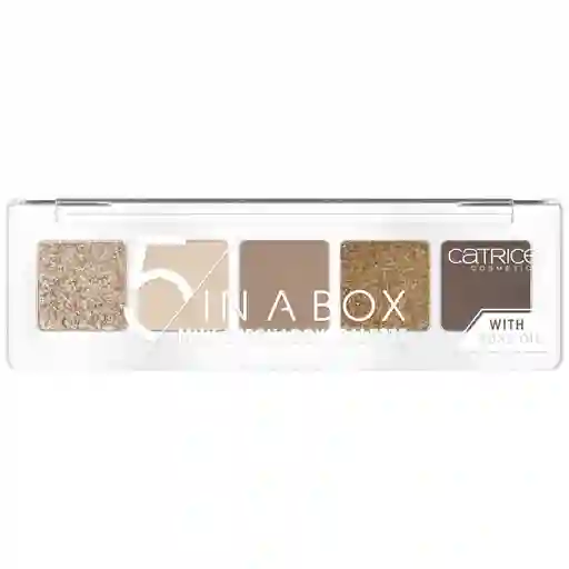 Catrice Sombra de Ojos Paleta Mini 5 en 1 Golden Nude Look