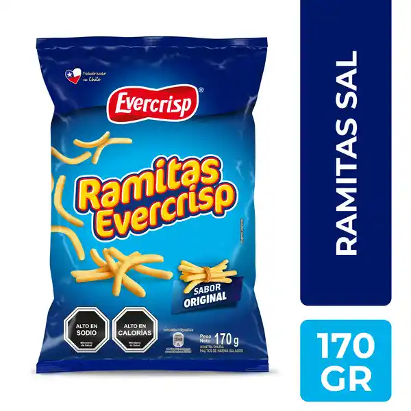 Evercrisp Pasaboca Ramitas Sal 170 g