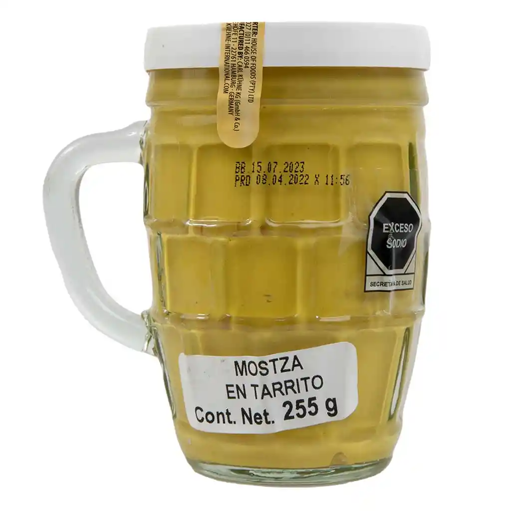 Kuhne Jumbo Impo Mostaza En Vaso Cervecero