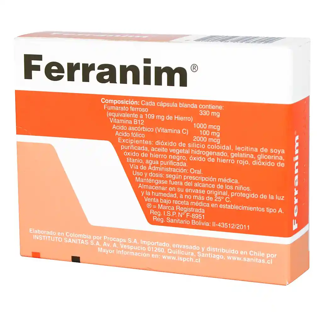 Ferranim Capsulas Blandas