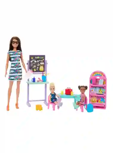 Barbie Set de Juego Primer Día de Clases - HRG85