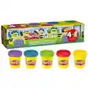 Hasbro Play-Doh Empaque 4+1 Regreso a Clases