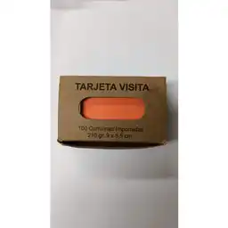 Tarjeta de Visita Cartulina Opalina