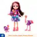 Enchantimals Muñeca Con Animalito y Accesorios