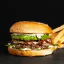 Avocado Burger + Papas