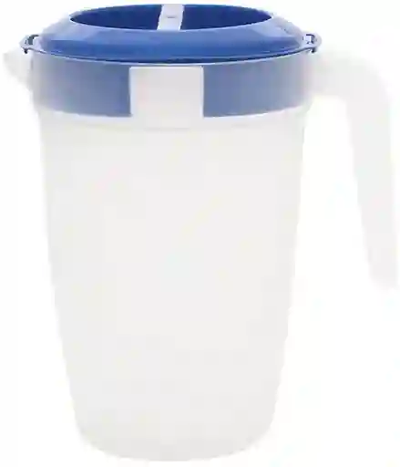 Haus Jarra Con Tapa Azul V015