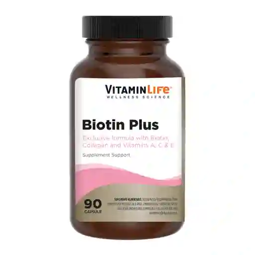   Vitamin Life  Suplemento Alimenticio Biotin Plus 