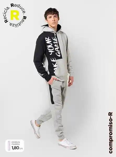 Pantalón De Buzo Hombre Index Jogger Talla S