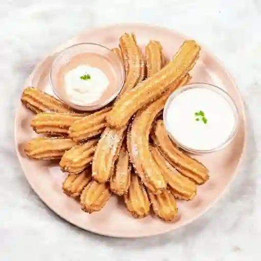 5 Churros Rellenos Mas 12 Espanoles