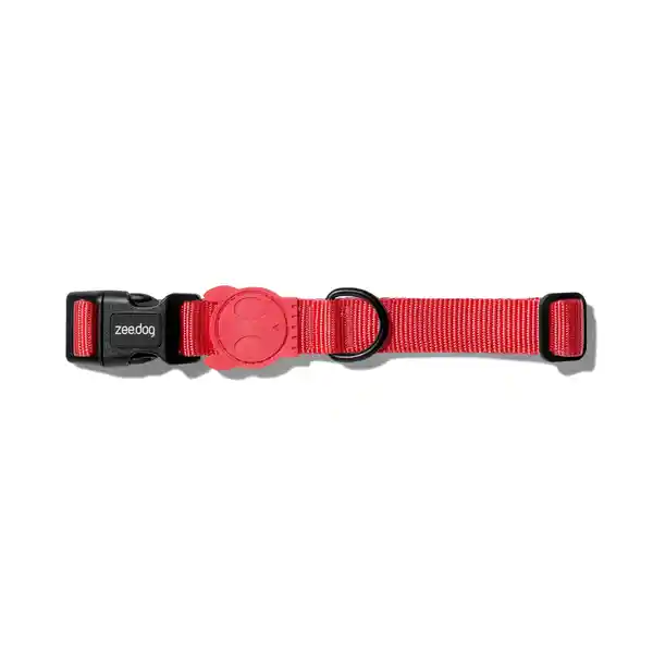 Zee.Dog Collar Neon Coral Medium