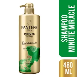 Pantene Shampoo Minute Miracle Restauracion