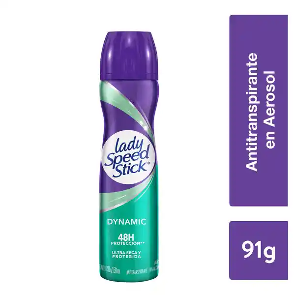 Desodorante en Spray Lady Speed Stick Dynamic 91 g