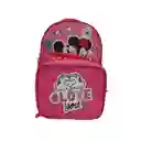 Mochila Escolar Con Lonchera Minnie