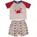 Pijama Bebe Niño Rojo Pillin 12 M