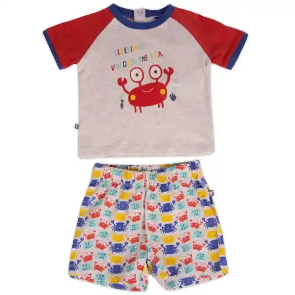 Pijama Bebe Niño Rojo Pillin 12 M