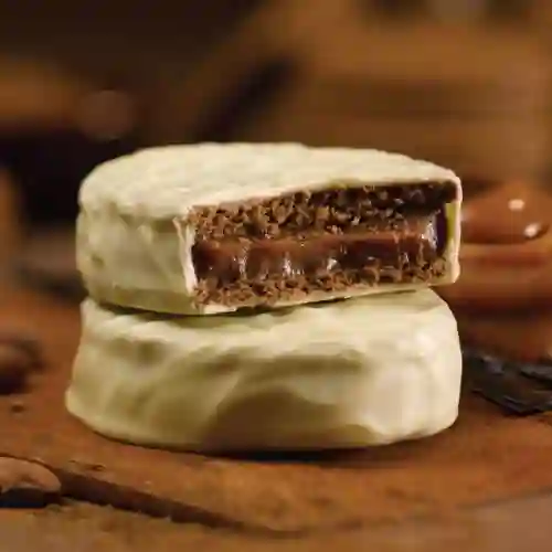 Alfajor Dulce de Leche Chocolate Blanco