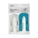 Pinzas P/ Ropa Resistente al Viento Colores Mixtos Miniso