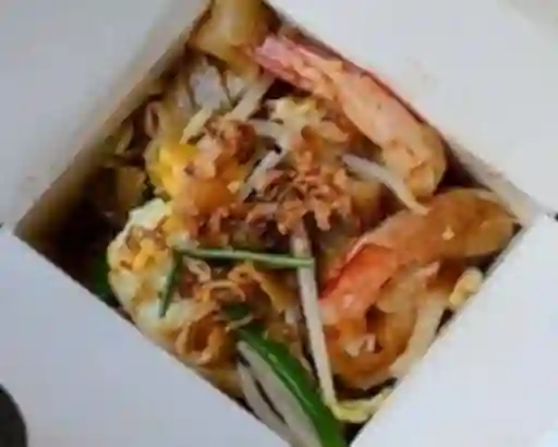 Pad Thai Tofu y Camarones